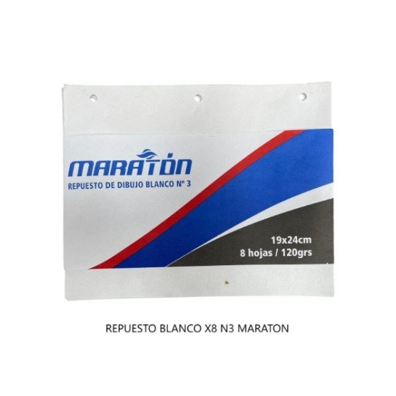 3号白色图画纸 X8 MARATON